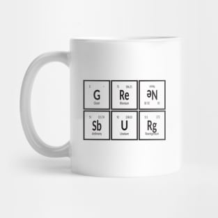 Elements of Greensburg City Mug